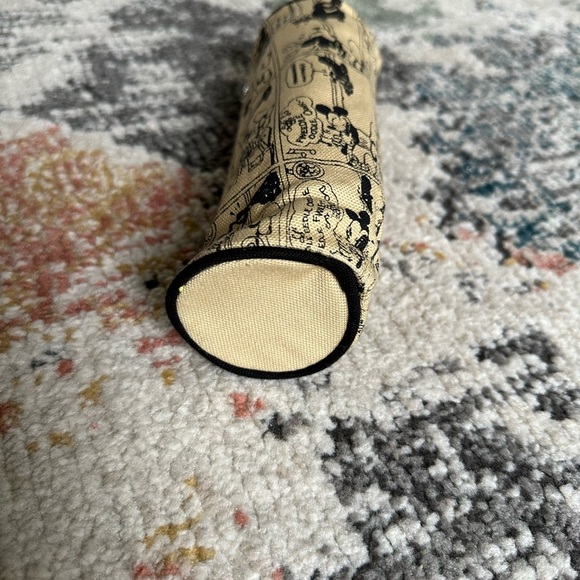 New Disney Store Mickey Mouse VTG Cartoon Comic Strip Zip Pencil/Makeup pouch - Picture 14 of 16